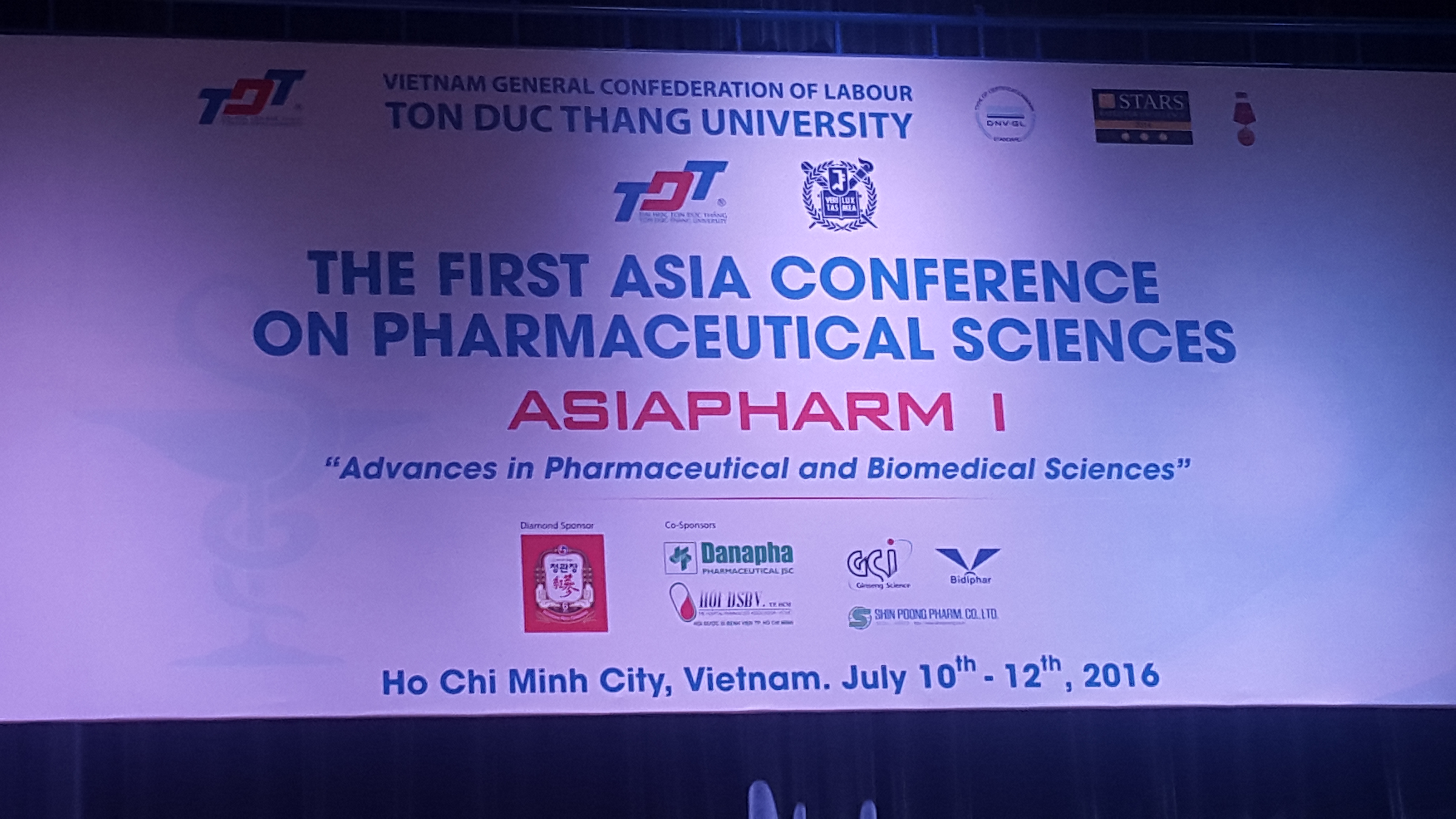 THE FIRST CONFERENCE ON PHARMACEUTICAL SCIENCESSIA 